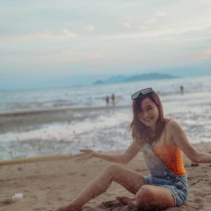 Kaveri Mehta, Lead Design Curator at Ridge Harbor Atlas, reviewing corporate floral arrangements